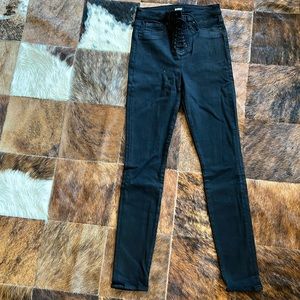 HUDSON skinny jeans, tie